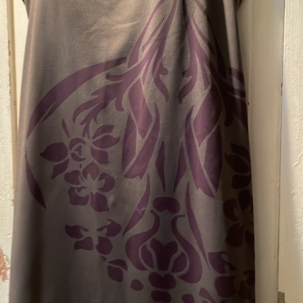 Athleta spandex taupe/gray/ brown dress - Picture 2 of 8
